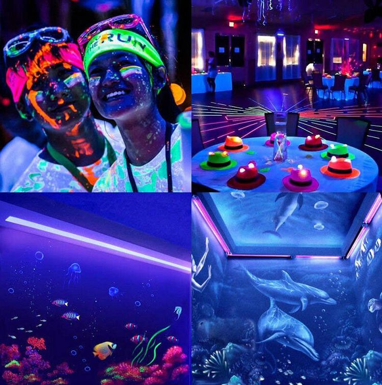 48 inch led black light