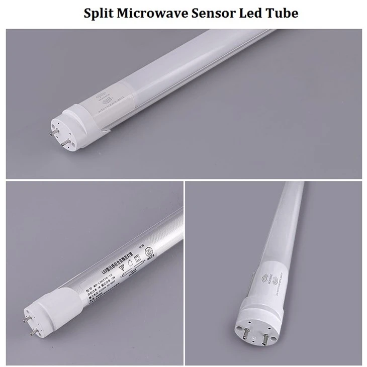 20 W LED cevna svetilka z zatemnitvenim mikrovalovnim senzorjem gibanja T8