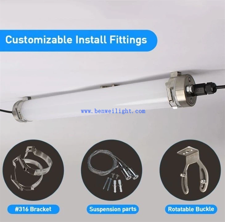 IP69K 1200mm 36w Led osvetlitev za krave molznice