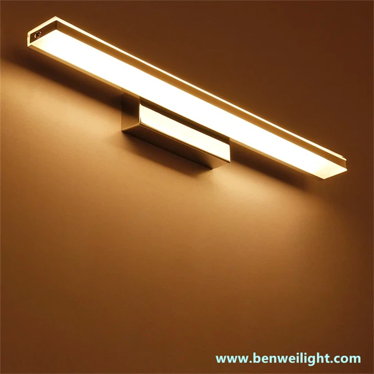 14W LED svetilka za kopalniško ogledalo z akrilnim ohišjem in SMD2835