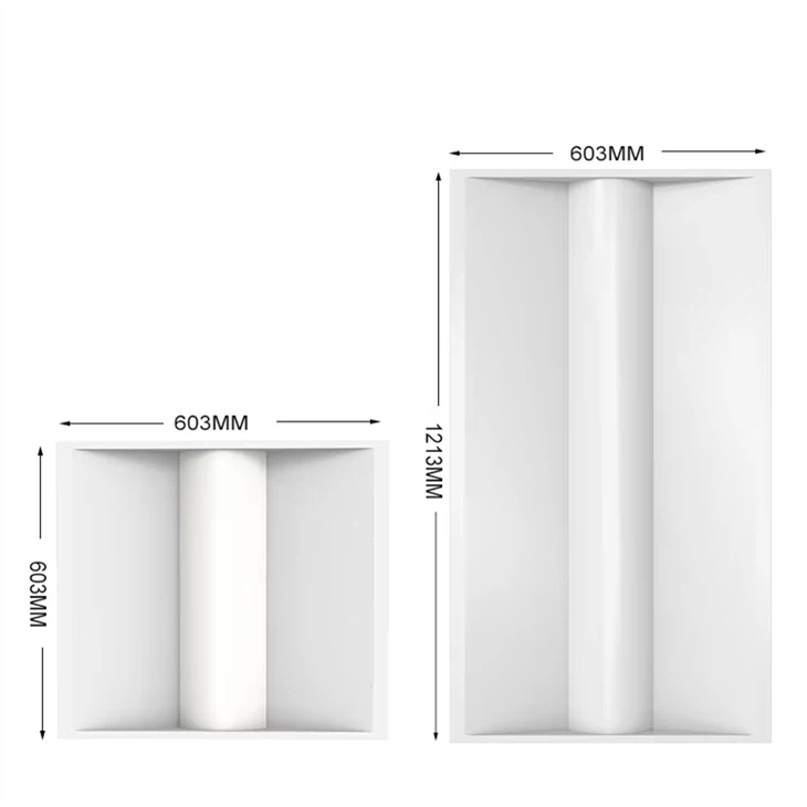 2x2 FT Tunable LED Troffer Light – 3500K/4000K/5000K, 0-10V Dimming