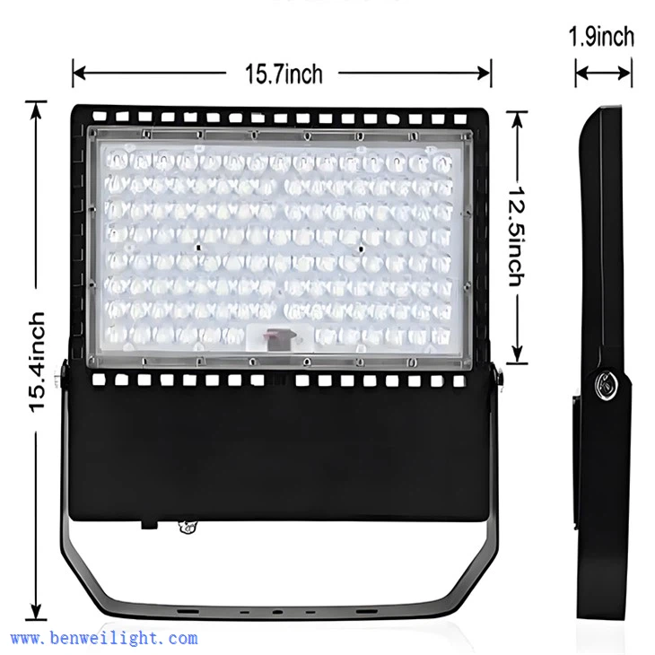 50–500 W LED reflektor za zunanjo uporabo z reflektorjem