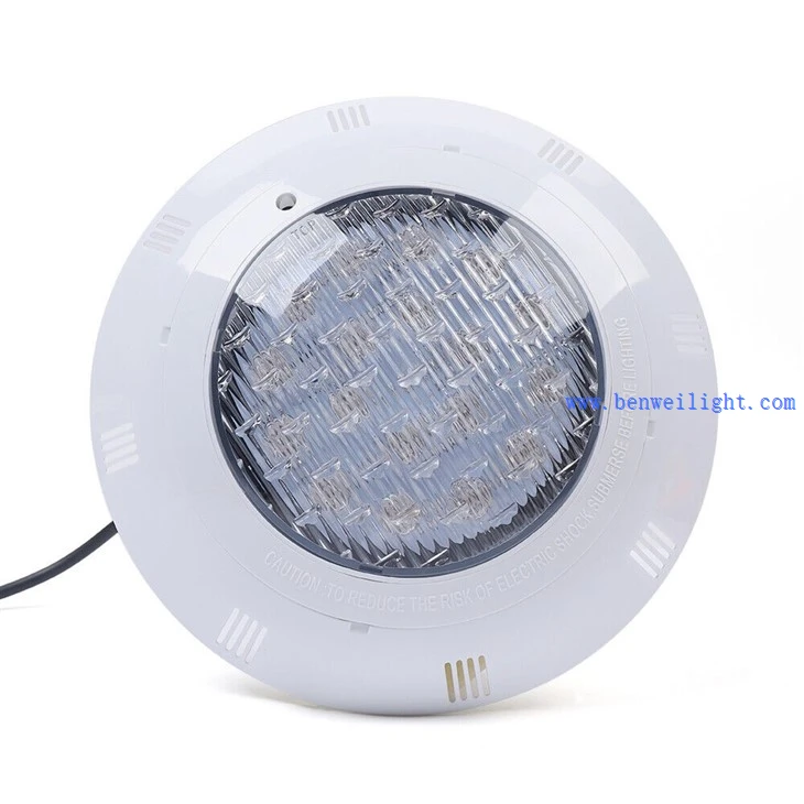 Wall mounted swimming pool light