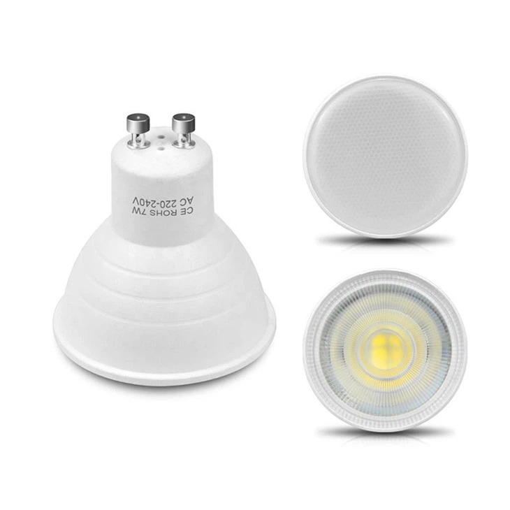 PC+ohišje iz aluminija SMD 3W GU10 LED reflektor