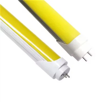 9W rumene pokrivne cevi LED lučka proti UV