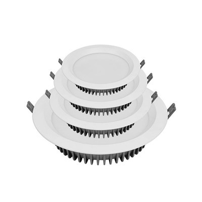 Vgradna LED svetilka navzdol z pogonom Lifud