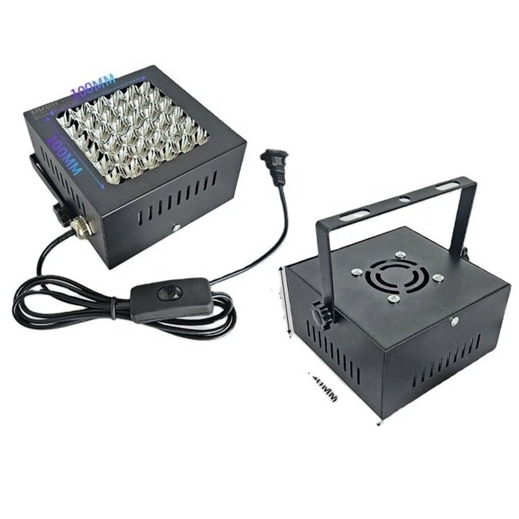 UV LED lučka za strjevanje Industrijska 405nm UV LED lučka za strjevanje